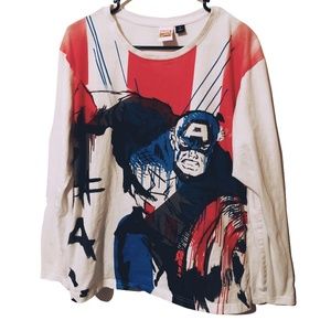Marvel Captain American Long Sleeve